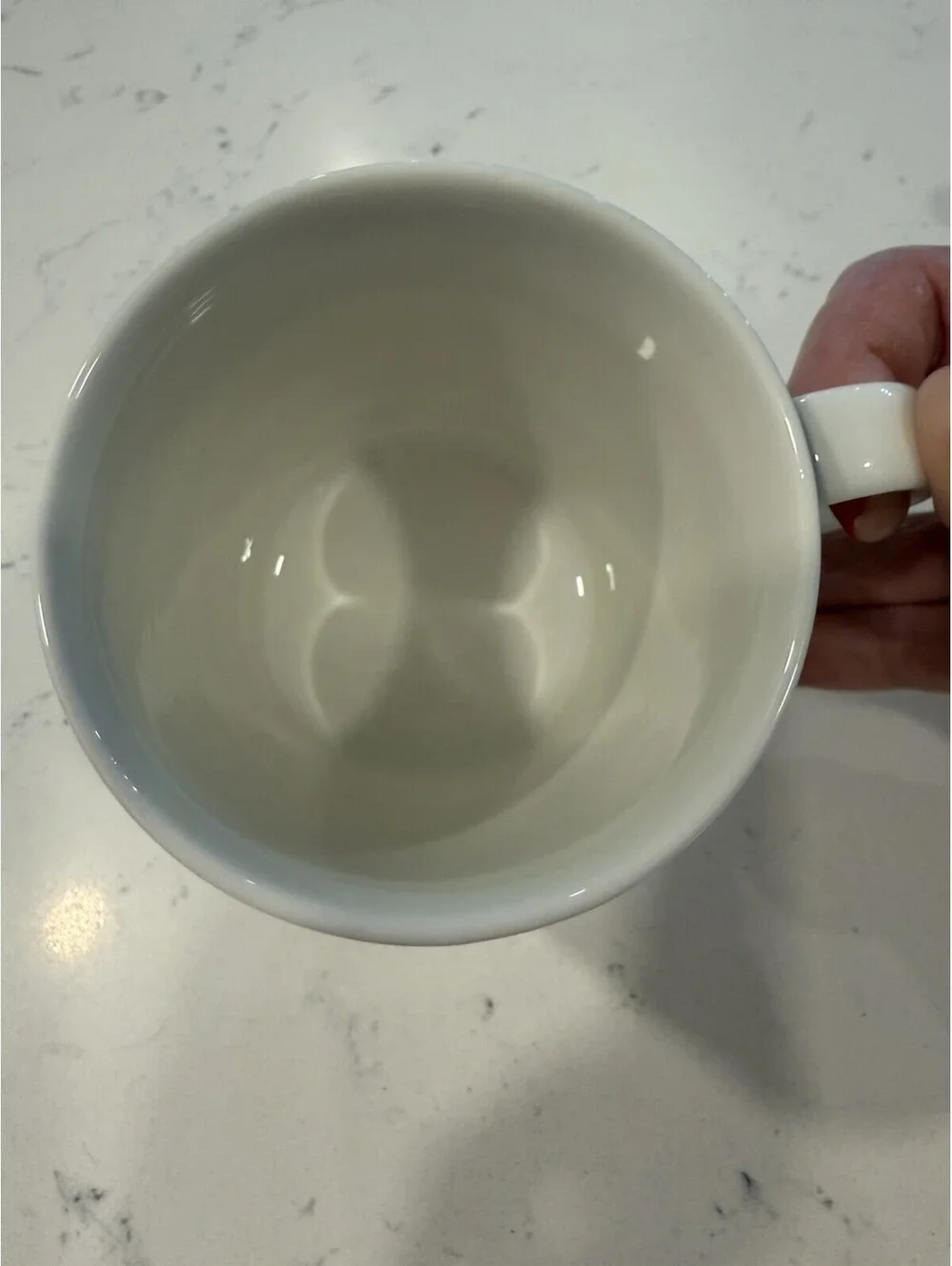 Kate Spade New York Charlotte Street North Coffee Mug Cup Navy NWOT